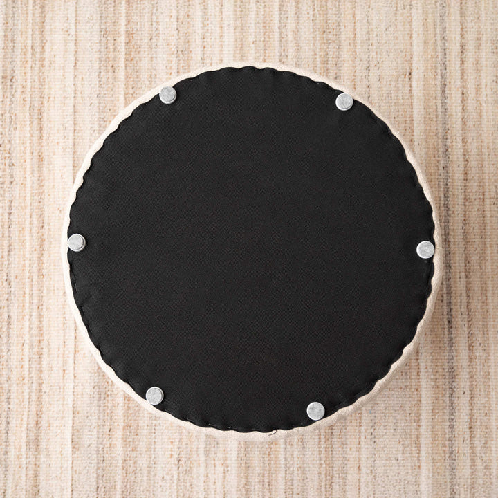 スツール円型高さ37cm収納付