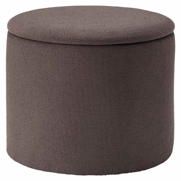 スツール円型高さ37cm収納付