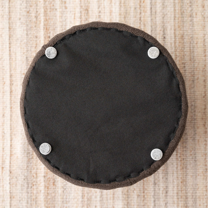 スツール円型高さ32cm収納付