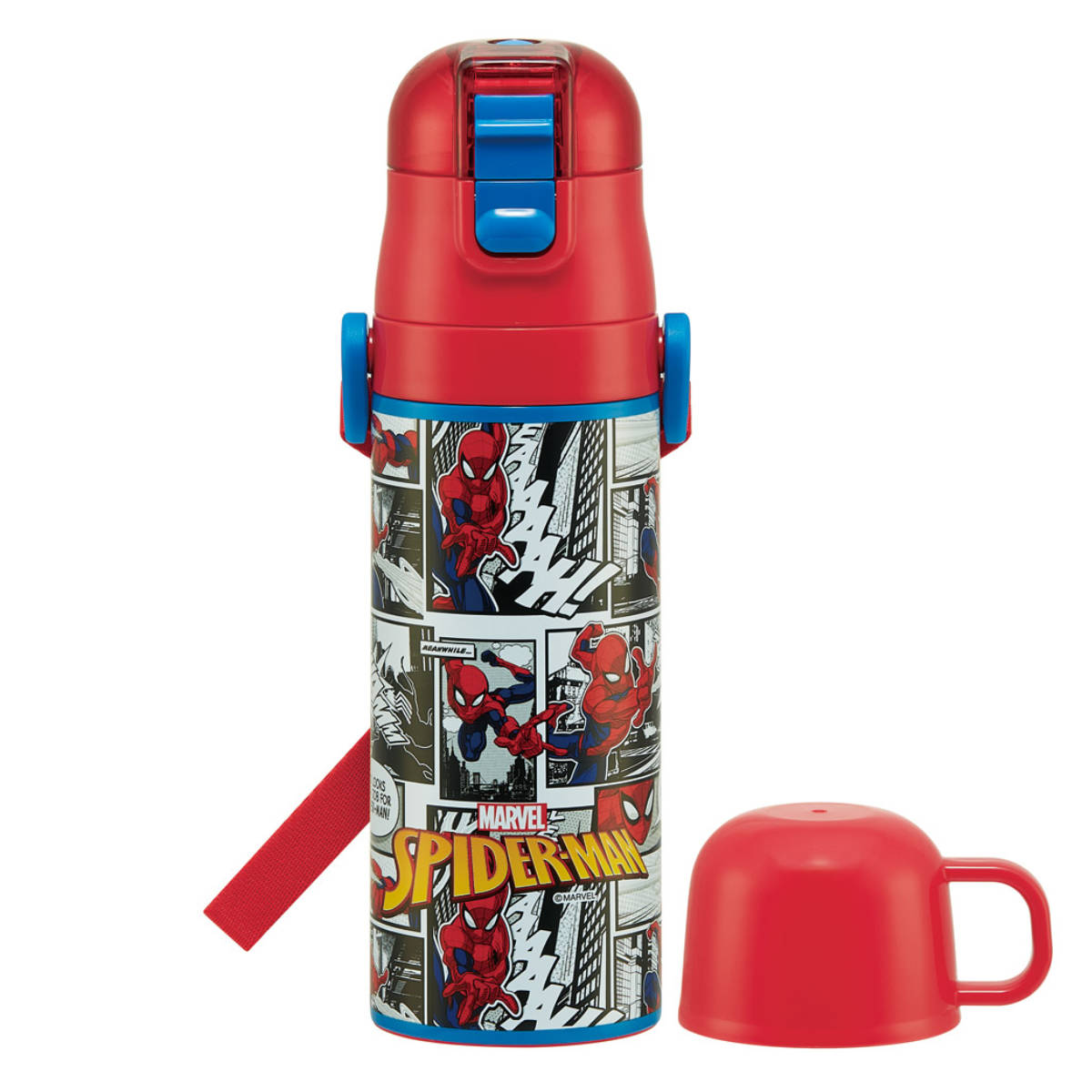 水筒 470ml 超軽量2WAYステンレスボトル スパイダーマン25 – ハウジー