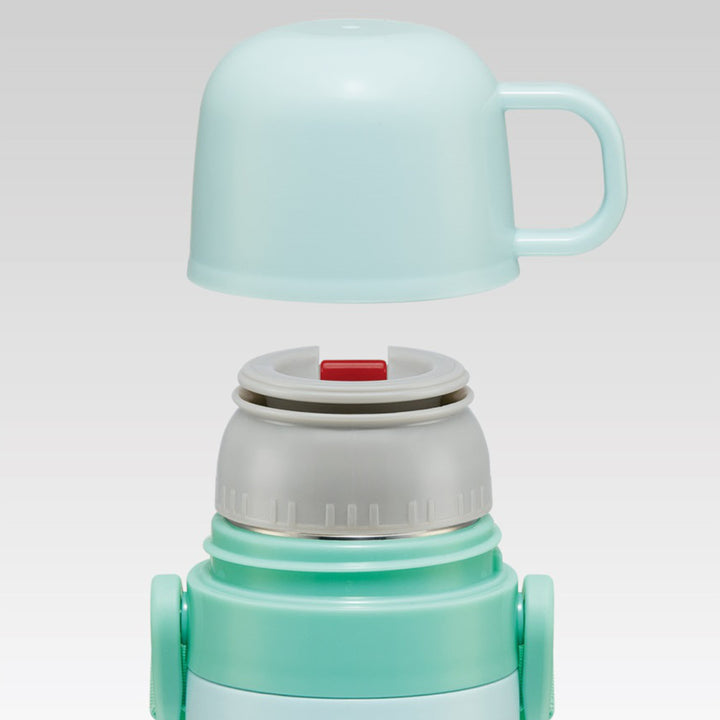 水筒470ml超軽量2WAYステンレスBなんでもいきもの