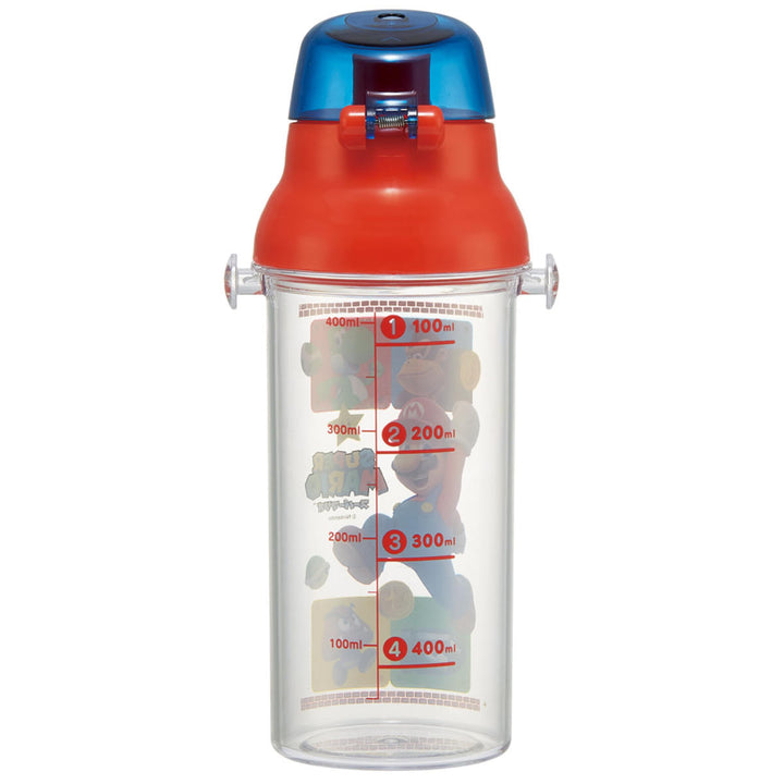 水筒480ml健康クリアマーカーボトルマリオ23