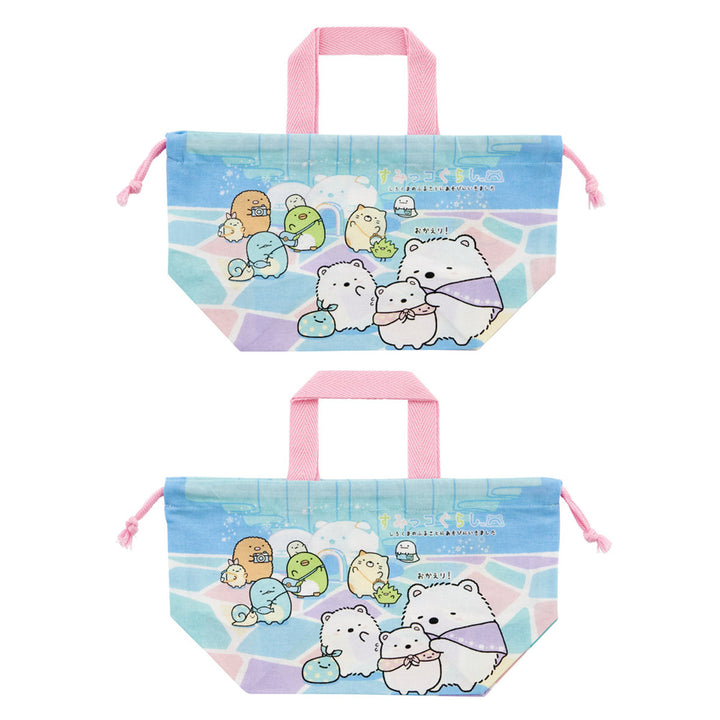 弁当袋ランチ巾着すみっコぐらししろくまふるさと