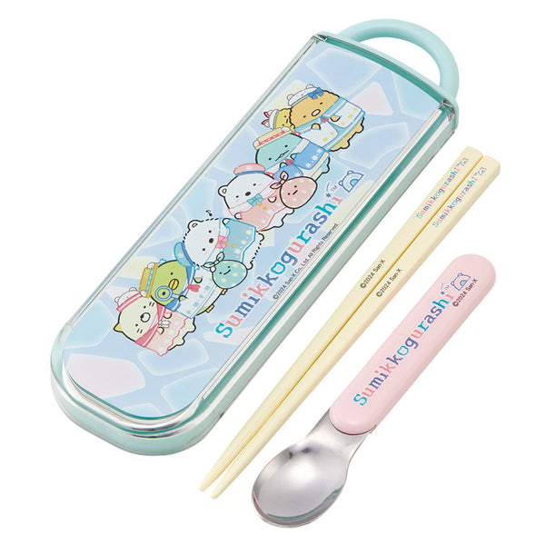 抗菌箸スプーンコンビセットすみっコぐらししろくまふるさと