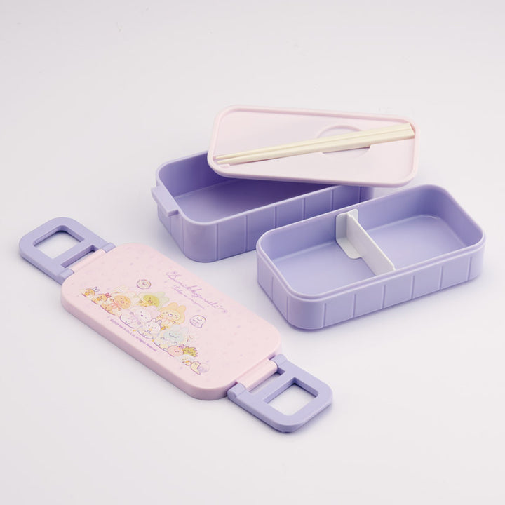 弁当箱2段600ml抗菌タイトランチボックスすみっコぐらしおまじない