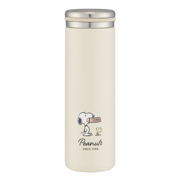 水筒450mlステンレスマグボトルスヌーピーバッジ
