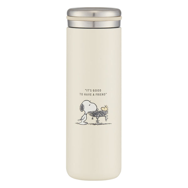 水筒280mlステンレスマグボトルスヌーピーバッジ