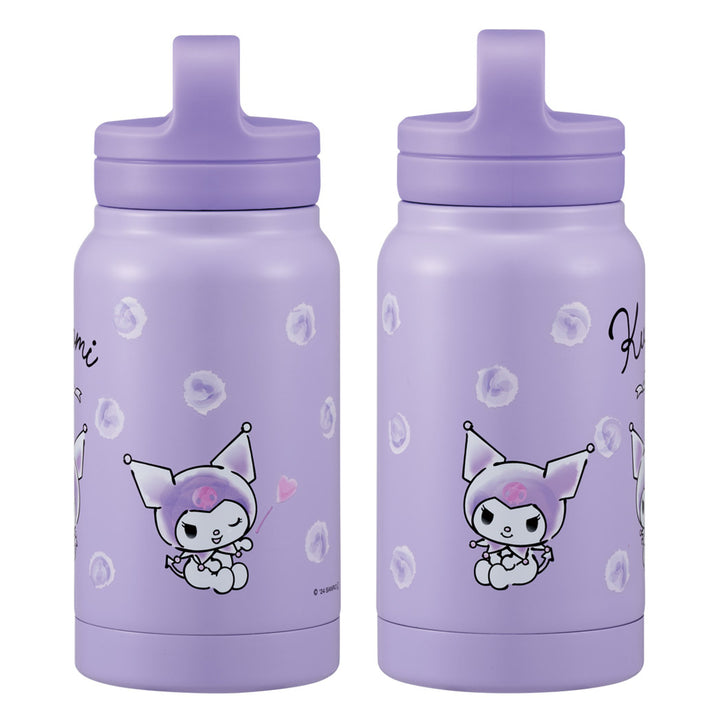 水筒350mlスクリューハンドルマグボトルクロミ水彩コスメ