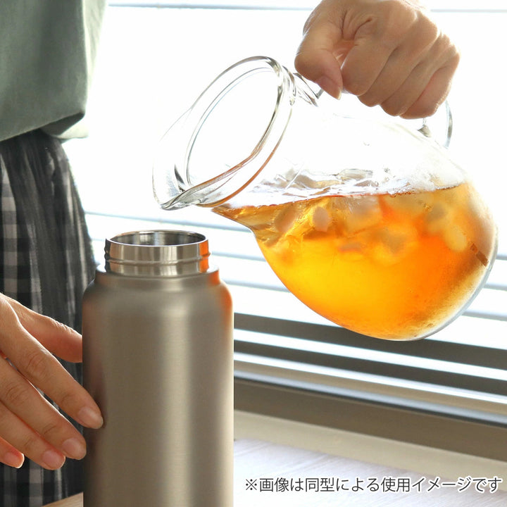 水筒1Lスクリューハンドルマグボトルトムジェリおひるね