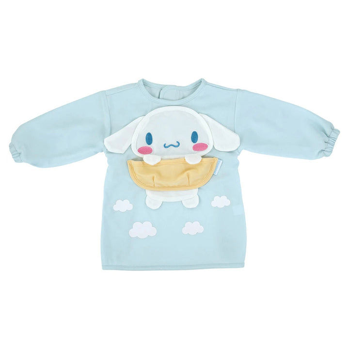 お食事エプロンシナモロールベビーエプロンキャラクターよだれかけ長袖エプロン