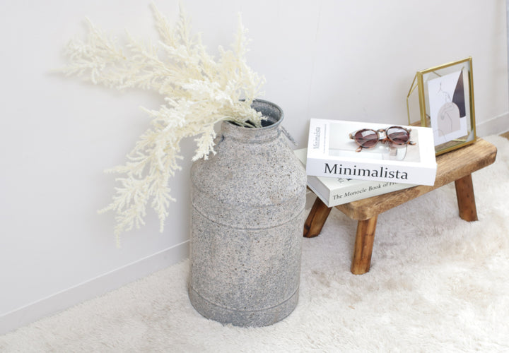 ガーデンオーナメントファーマーミルクカンL