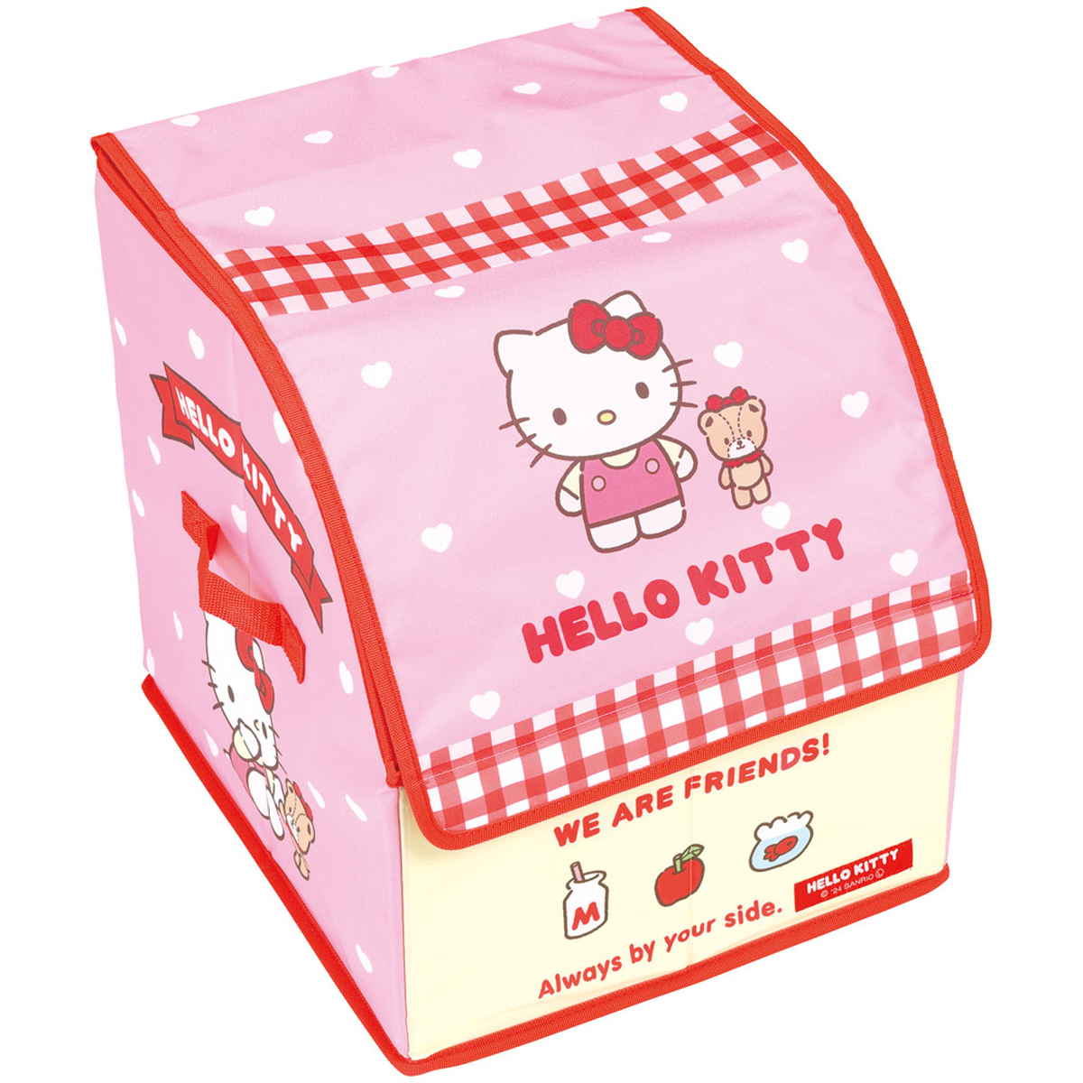HELLO KITTY 収納ボックス 収納ボックス ランドセル収納ケース キャラクター 幅34×奥行38×高さ