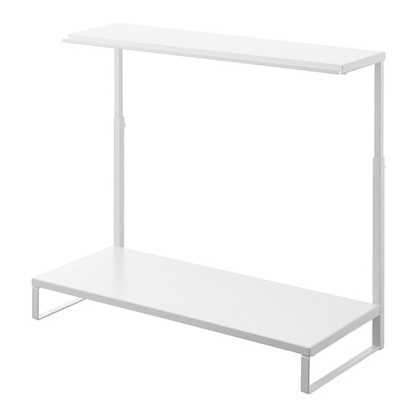 山崎実業towerモニター上下ラックタワー2段