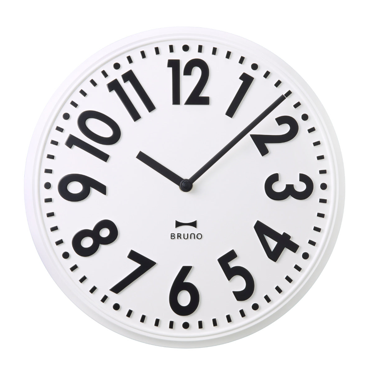 BRUNO 掛け時計 エンボスウォールクロック – ハウジー