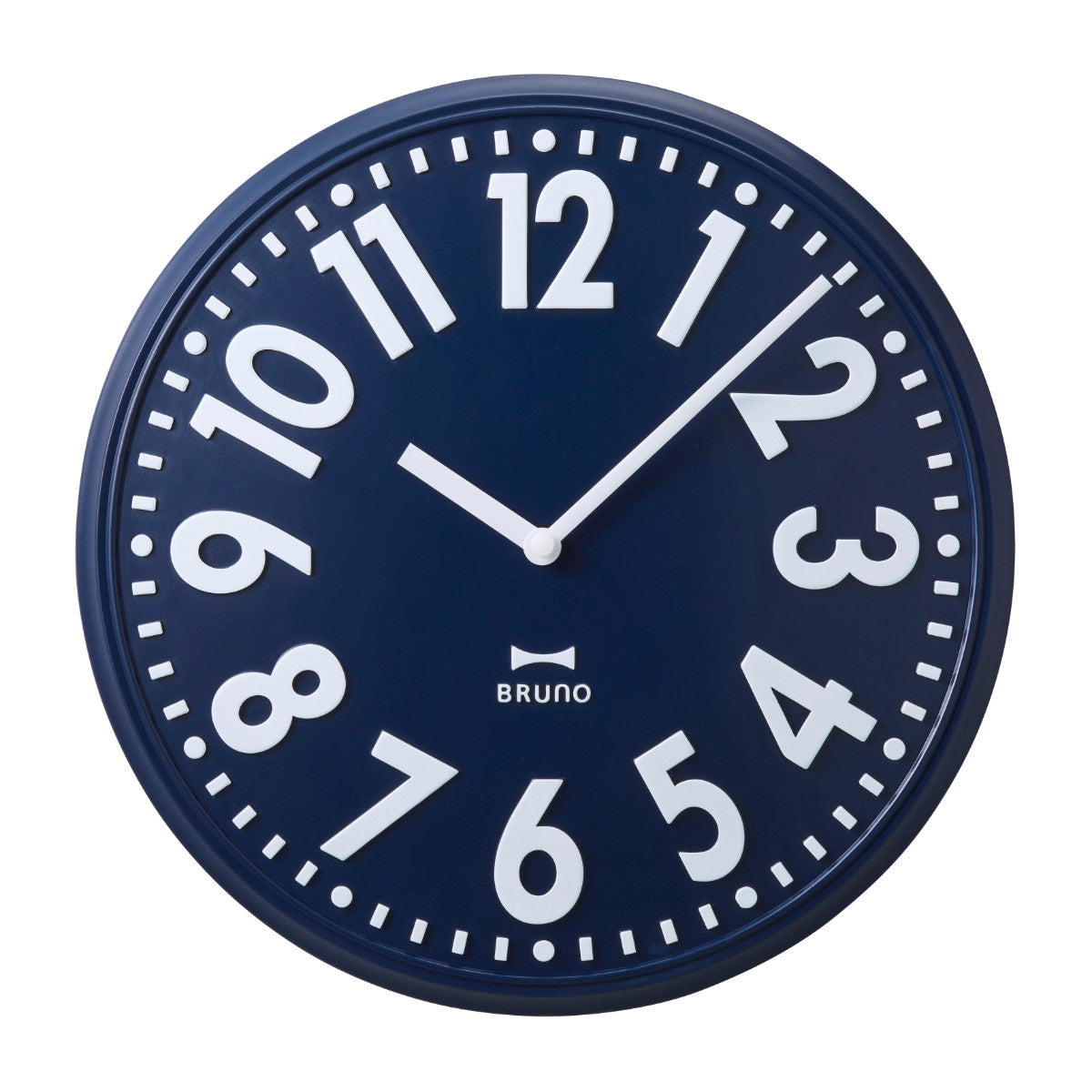 BRUNO 掛け時計 エンボスウォールクロック – ハウジー