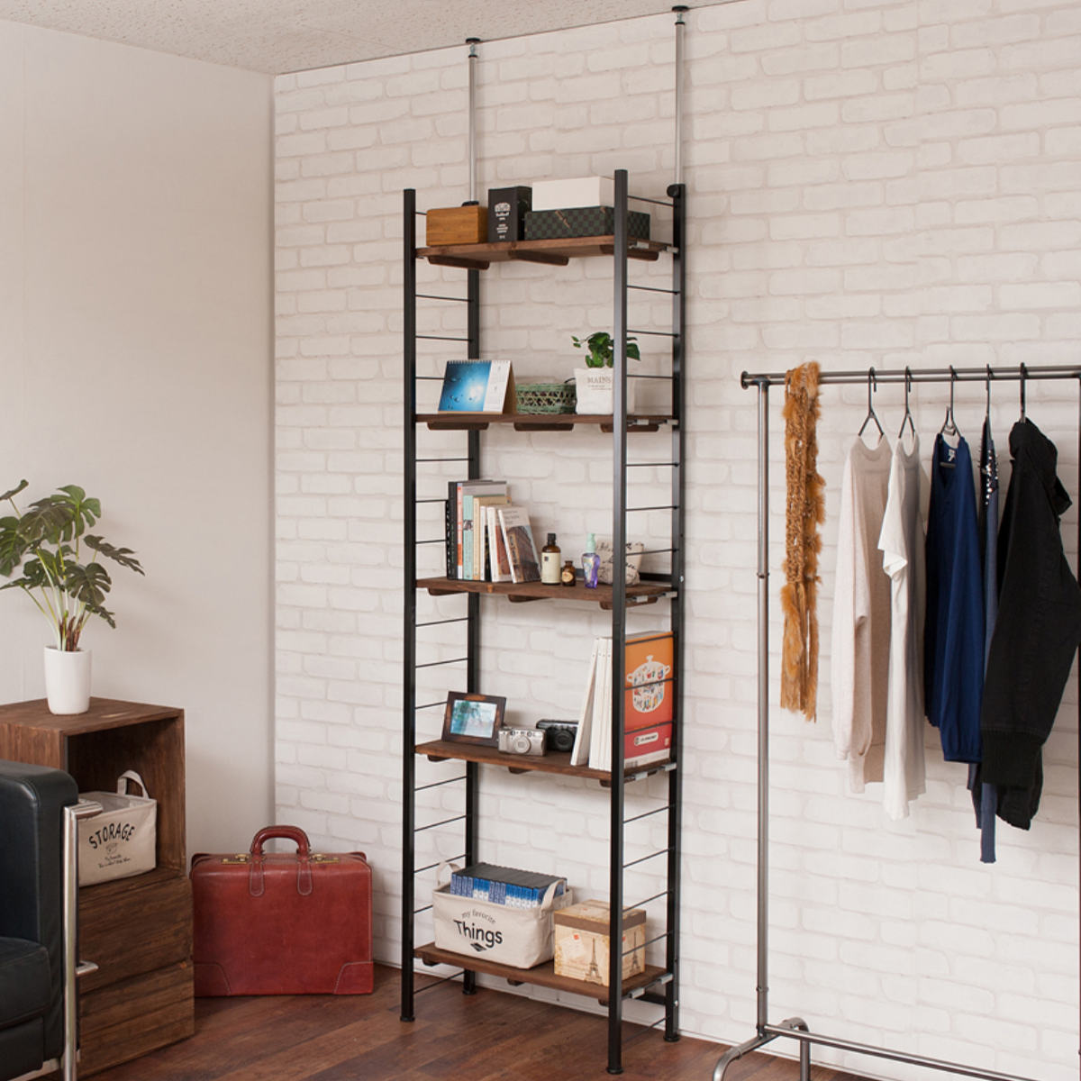 専用棚板 2枚入り 幅60×奥行40cm 突っ張り壁面収納 – ハウジー