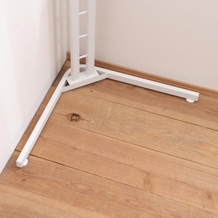 突っ張りコーナーラック3段可動棚日本製