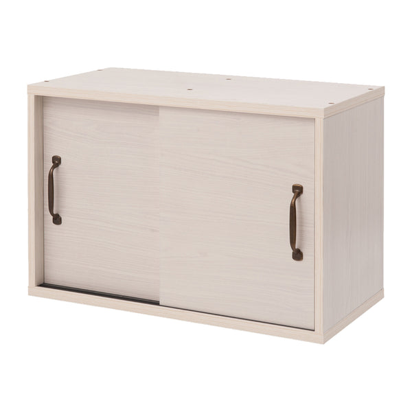 キッチンボード用上置き棚幅60cmホワイト木目