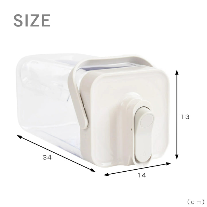 冷水筒3.5L横置きウォータージャグ