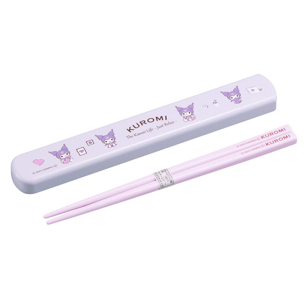 箸箱セットクロミ引フタ箸箱セット19.5cm