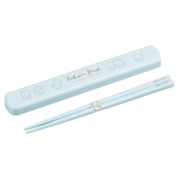 箸箱セットもふりーぬ引フタ箸箱セット19.5cm