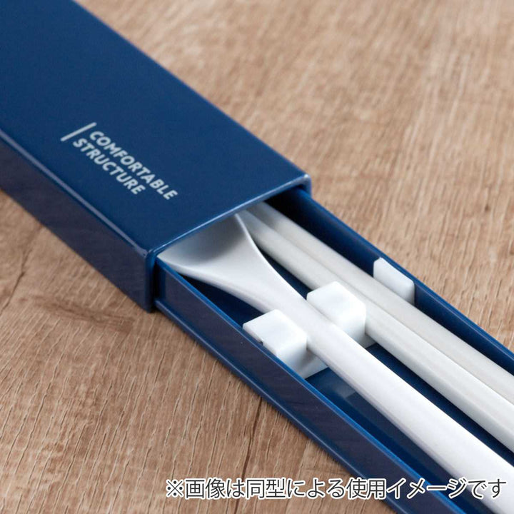 コンビセットもふりーぬ引フタコンビ箸スプーン