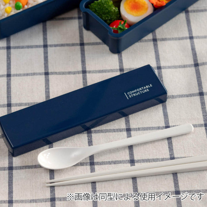 コンビセットもふりーぬ引フタコンビ箸スプーン