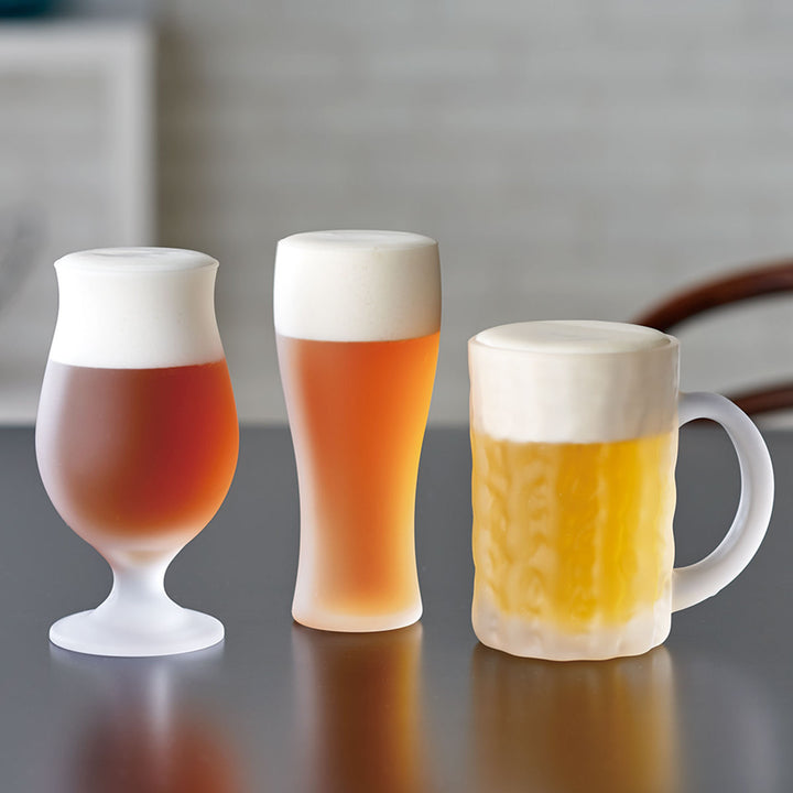 ビアグラス425ml泡立つビヤグラスジョッキ