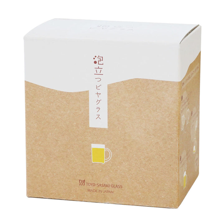 ビアグラス425ml泡立つビヤグラスジョッキ