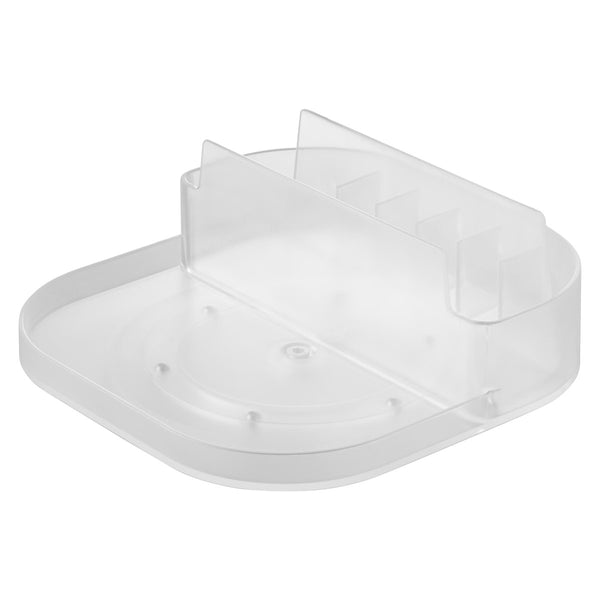 山崎実業tower冷蔵庫中回転式仕切り付きトレータワースクエア