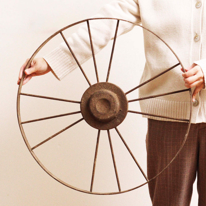 ガーデンオーナメントヴィンティーホイールL