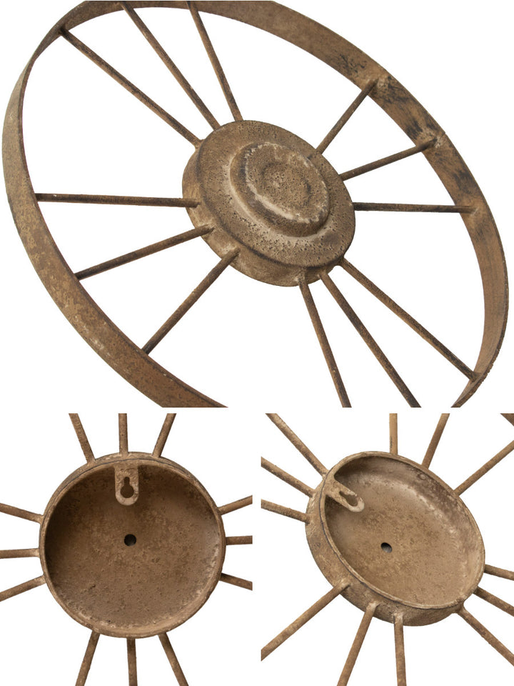 ガーデンオーナメントヴィンティーホイールL
