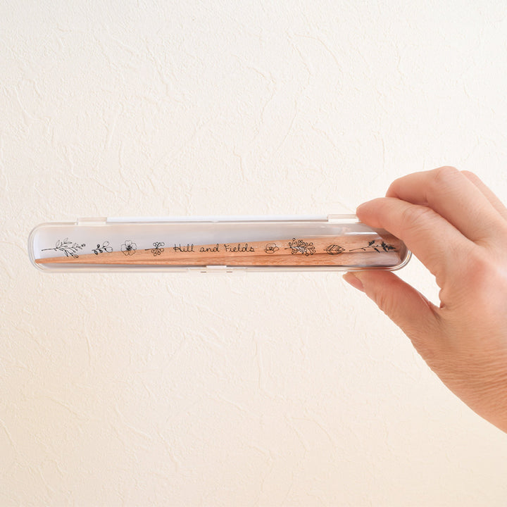 箸箱ケースHill＆Fields18cm箸＆ケース