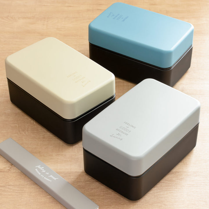 弁当箱800mlFIG塗2段ランチボックス