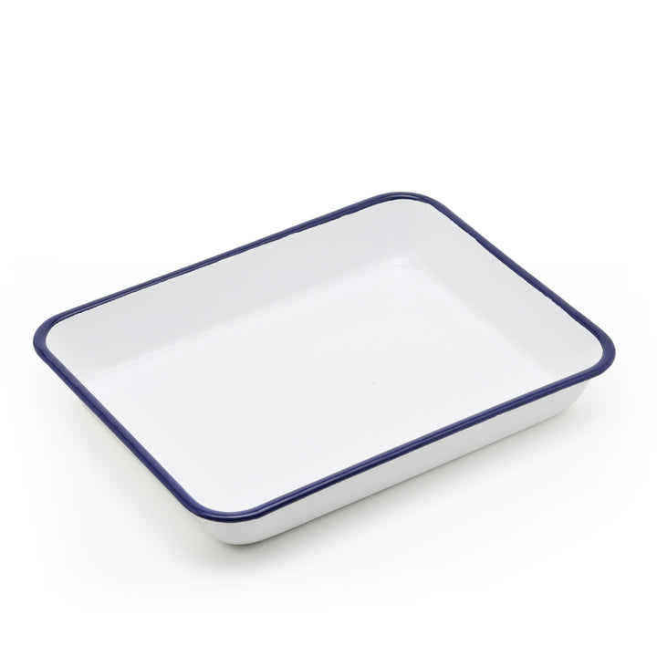 角バット18枚取ホーロー製月兎印オーブン対応日本製