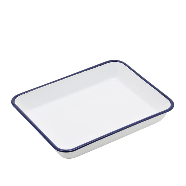 角バット18枚取ホーロー製月兎印オーブン対応日本製