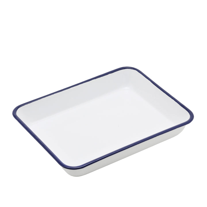 角バット18枚取ホーロー製月兎印オーブン対応日本製