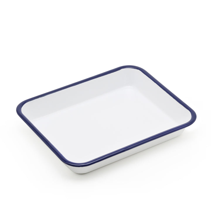 角バット21枚取ホーロー製月兎印オーブン対応日本製