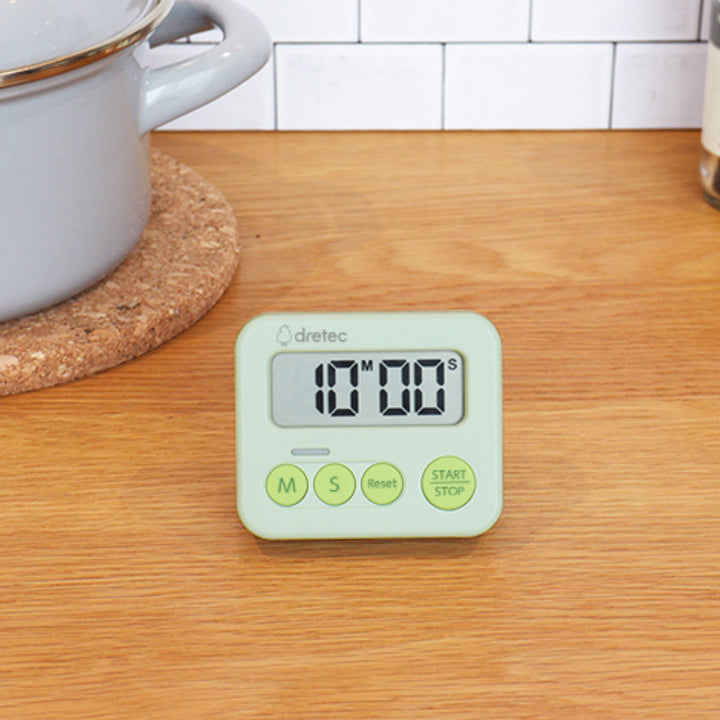 キッチンタイマー3ランプタイマー置き型マグネット付きドリテック