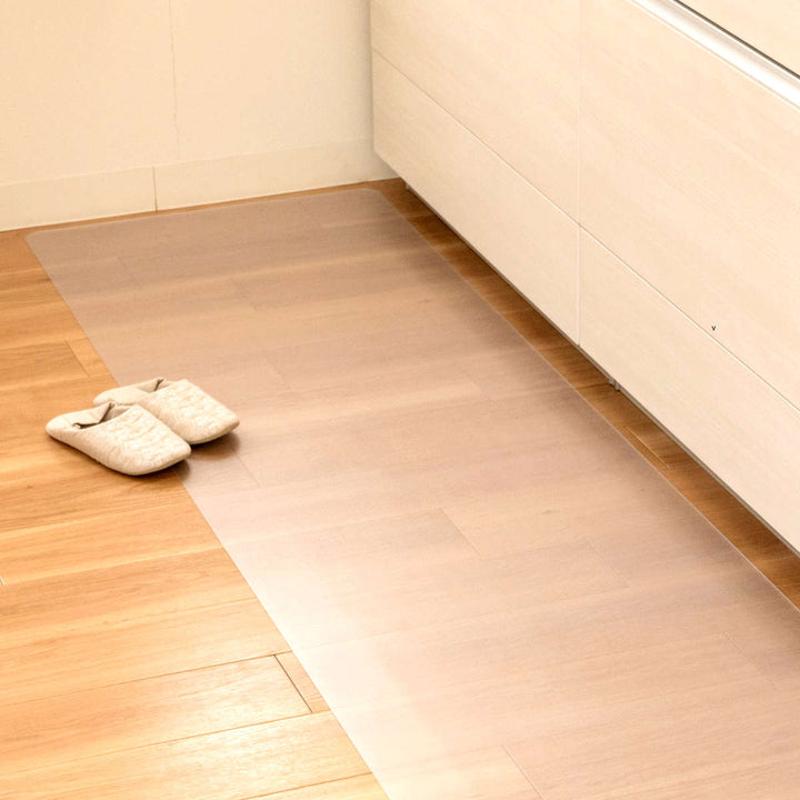 透明キッチンマット60×180cmクリアマットフリーカット拭ける