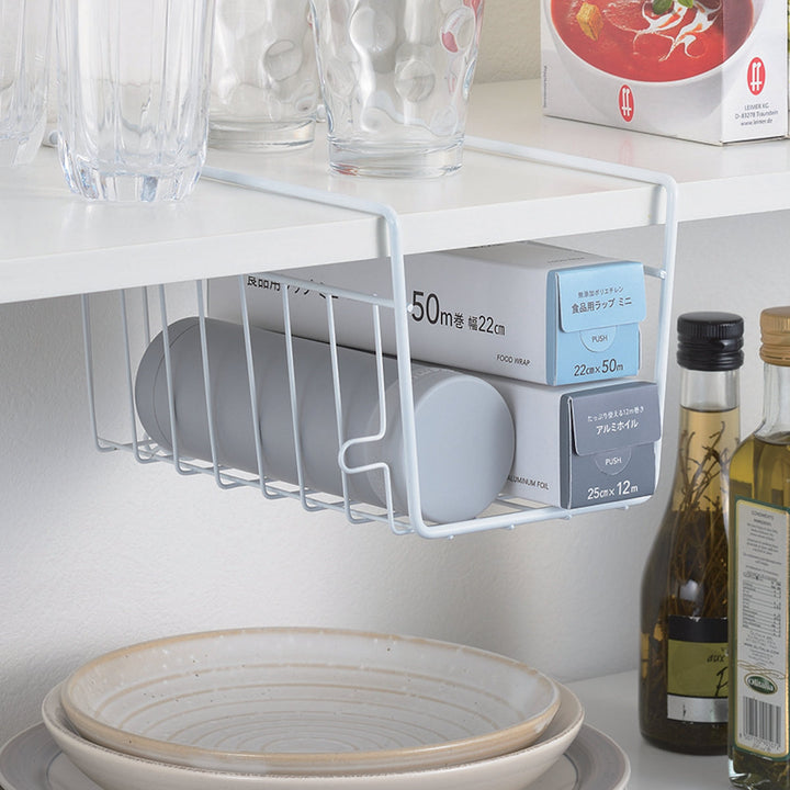 キッチンバスケット吊戸棚用スキットハンガーバスケットスリム深型