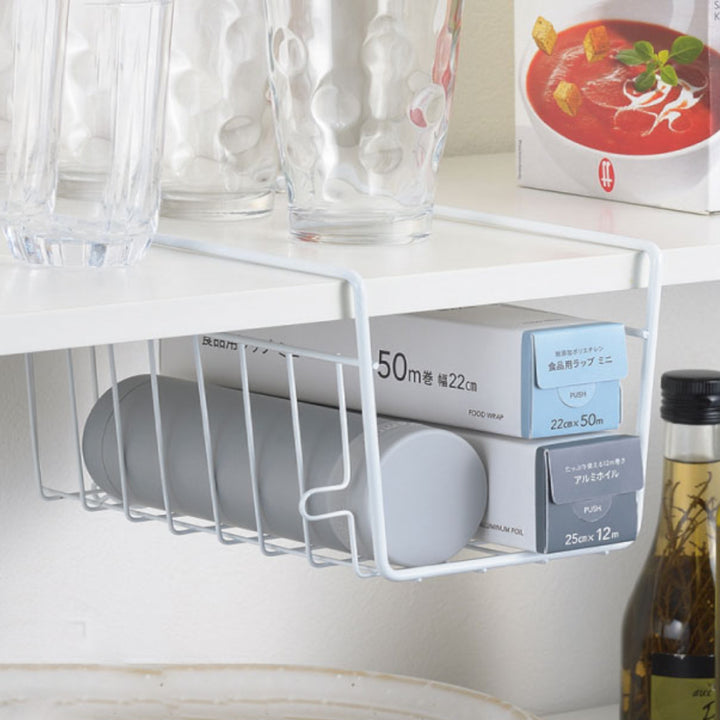 キッチンバスケット吊戸棚用スキットハンガーバスケットスリム深型