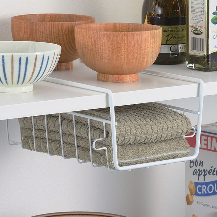 キッチンバスケット吊戸棚用スキットハンガーバスケットスリム浅型