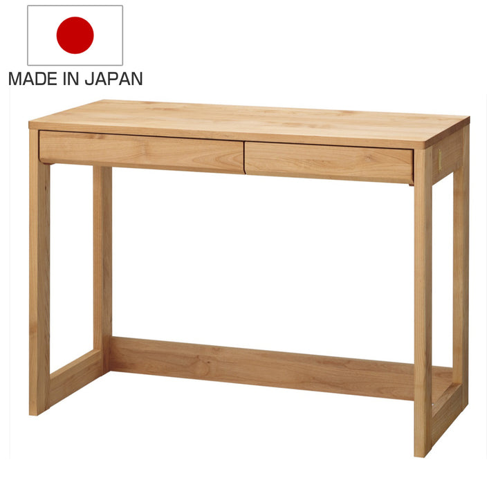 学習机シンプル幅100cm奥行45cm引出し付カルロ