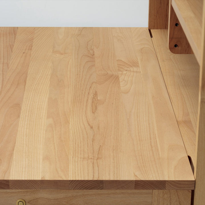 学習机シンプル幅100cm奥行45cm引出し付カルロ