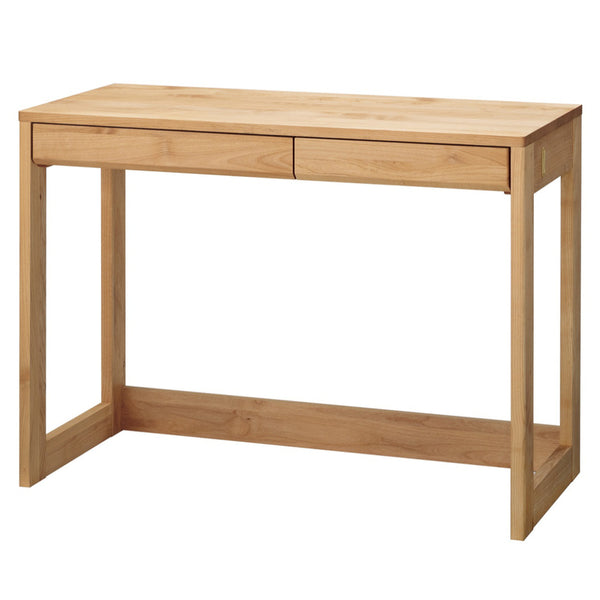 学習机シンプル幅100cm奥行45cm引出し付カルロ