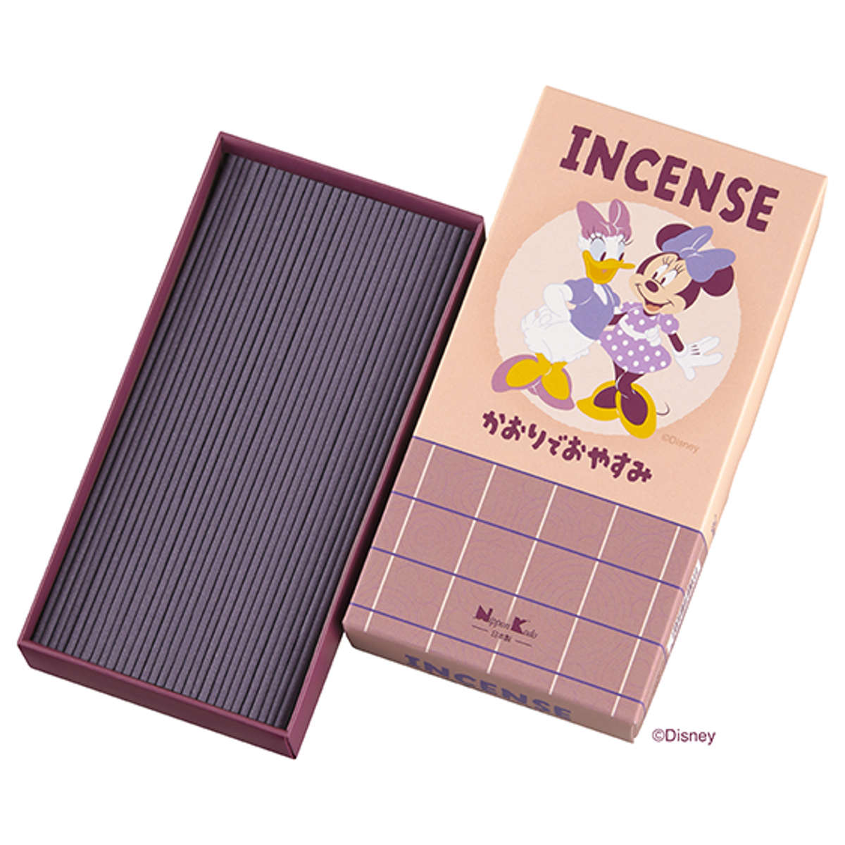 【単品8個セット】 ディズニー インセンス かおりでおはよう 日本香堂【送料無料】 線香 ディズニー インセンス かおりでおはよう ただいま おやすみ