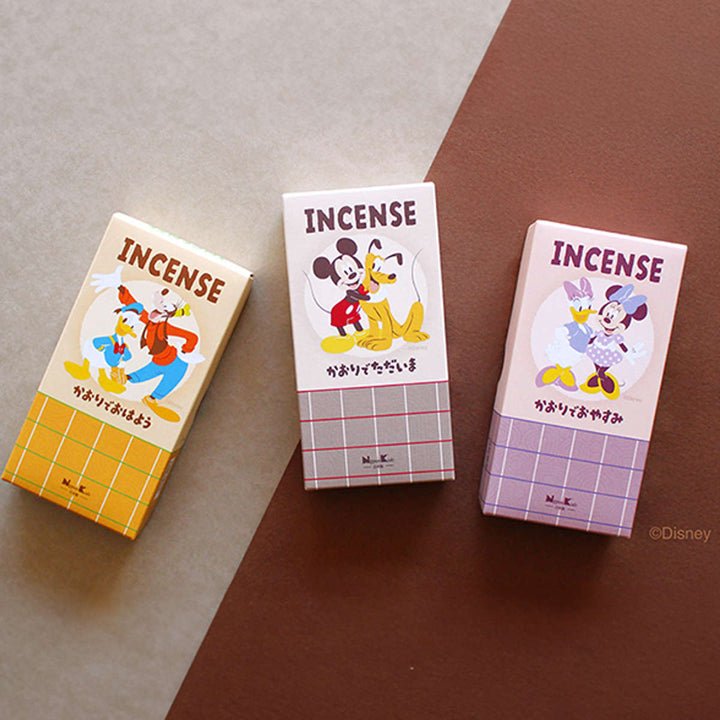 線香ディズニーインセンスかおりでおはようただいまおやすみ