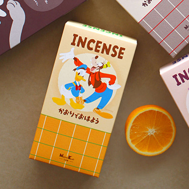 線香ディズニーインセンスかおりでおはようただいまおやすみ