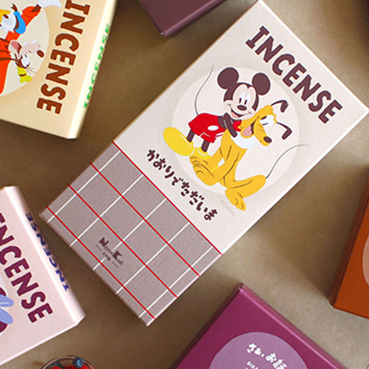 線香ディズニーインセンスかおりでおはようただいまおやすみ